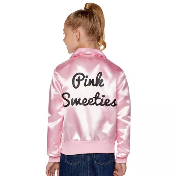 Spirit Other - Pink Sweeties 50’s style Satin Jacket
